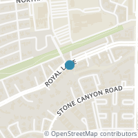 Map location of 7652 Royal Lane, Dallas, TX 75230