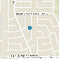 Map location of 8641 Shadow Trace Drive, Fort Worth, TX 76244
