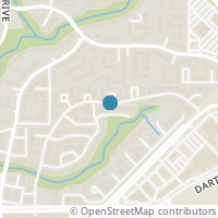 Map location of 8623 Brittania Court, Dallas, TX 75243