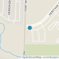 Map location of 8745 Rock Hibiscus Drive, Fort Worth, TX 76131
