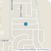 Map location of 1308 Trumpet Drive, Fort Worth, TX 76131