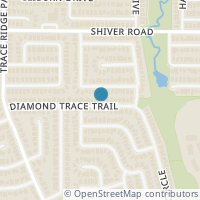 Map location of 4917 Diamond Trace Trail, Fort Worth, TX 76244
