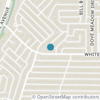 Map location of 9129 Whitehurst Drive, Dallas, TX 75243