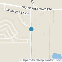 Map location of 3909 Rochelle Lane, Heartland, TX 75126