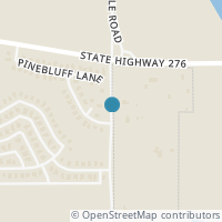 Map location of 3937 Rochelle Lane, Heartland, TX 75126