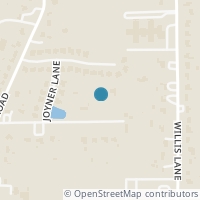 Map location of 147 Frank Lane, Keller, TX 76248