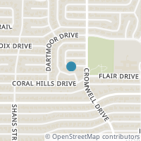 Map location of 11431 Cromwell Court, Dallas, TX 75229