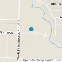 Map location of 736 High Summit Trl, Fort Worth TX 76131