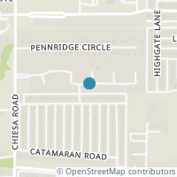 Map location of 7706 Lindsey Drive, Rowlett, TX 75088