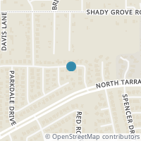 Map location of 8308 Shady Oaks Drive, North Richland Hills, TX 76182