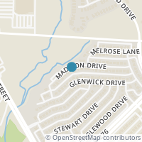 Map location of 1455 Madison Drive, Rockwall, TX 75032