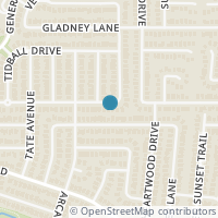 Map location of 4008 Spencer St, Fort Worth TX 76244
