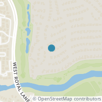 Map location of 2417 Clearspring Drive S, Irving, TX 75063