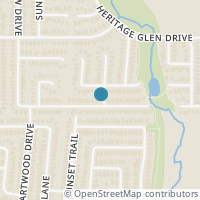 Map location of 4233 Silverwood Trail, Fort Worth, TX 76244