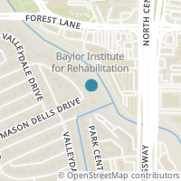 Map location of 7545 Malabar Ln, Dallas TX 75230