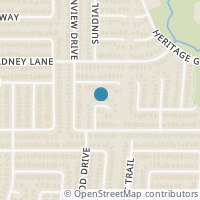 Map location of 9133 Landmark Drive, Fort Worth, TX 76244