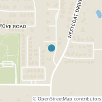 Map location of 6712 Westmont Drive, Colleyville, TX 76034