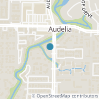 Map location of 11655 Audelia Road #307, Dallas, TX 75243