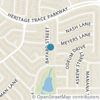 Map location of 9312 Bayard Street, Fort Worth, TX 76244