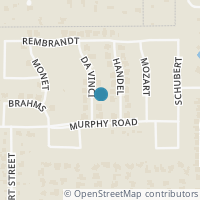 Map location of 6913 Da Vinci, Colleyville, TX 76034