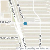 Map location of 5526 Forest Lane, Dallas, TX 75230