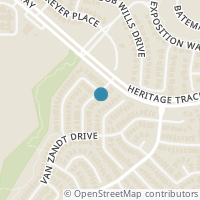 Map location of 9344 Moncrief Street, Fort Worth, TX 76244