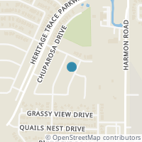 Map location of 9337 Velvet Cactus Drive, Fort Worth, TX 76177