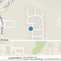 Map location of 5701 Freedom Ln, Rowlett TX 75089