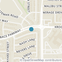 Map location of 5121 Keating St, Fort Worth TX 76244