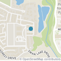 Map location of 7320 Park Lake Drive, Dallas, TX 75230