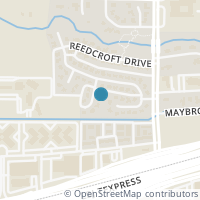 Map location of 2884 Meadow Port Drive, Farmers Branch, TX 75234