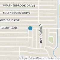 Map location of 12131 Fieldwood Ln, Dallas TX 75244