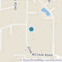 Map location of 7308 John Mccain Road, Colleyville, TX 76034