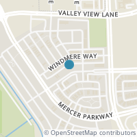 Map location of 1489 Wittington Place, Farmers Branch, TX 75234