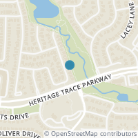 Map location of 9612 Lankford Trail, Fort Worth, TX 76244