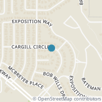 Map location of 4820 Cargill Circle, Fort Worth, TX 76244
