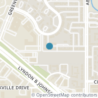 Map location of 9122 Emberglow Ln, Dallas TX 75243