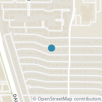 Map location of 5626 Charlestown Drive, Dallas, TX 75230