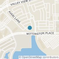 Map location of 1735 Wittington Place #3402, Farmers Branch, TX 75234