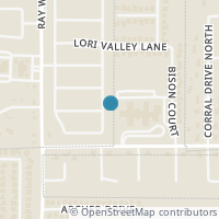Map location of 9824 Gessner Drive, Fort Worth, TX 76244