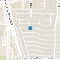 Map location of 5525 Charlestown Dr, Dallas TX 75230