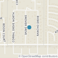 Map location of 93 Drover Dr, Fort Worth TX 76244