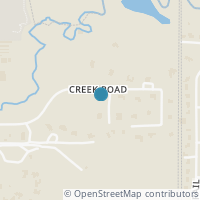 Map location of 3342 Creek Road, Keller, TX 76248