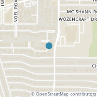Map location of 12341 Montego Plaza, Dallas, TX 75230