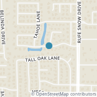 Map location of 822 Forest Lakes Drive, Keller, TX 76248