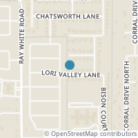 Map location of 5417 Lori Valley Ln, Fort Worth TX 76244