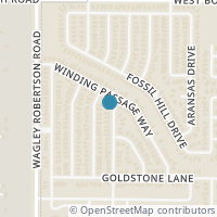 Map location of 10481 Evening View Dr, Fort Worth TX 76131