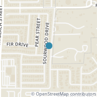 Map location of 10016 Sourwood Dr, Fort Worth TX 76244