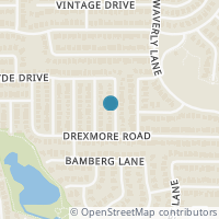 Map location of 9921 Chadbourne Road, Fort Worth, TX 76244