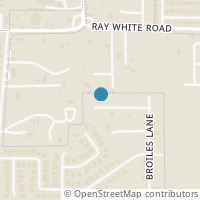 Map location of 4905 Flusche Court, Fort Worth, TX 76244